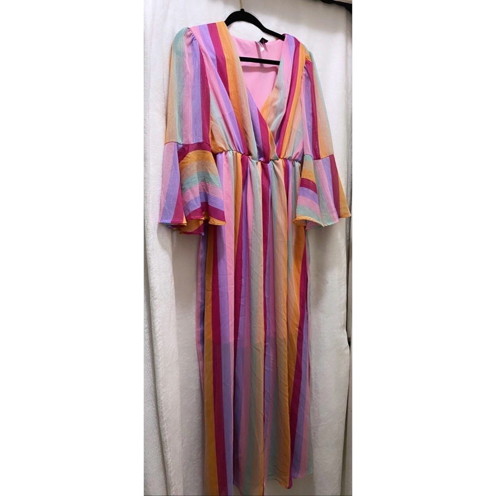 Colorful, Sparkly Maxi Dress